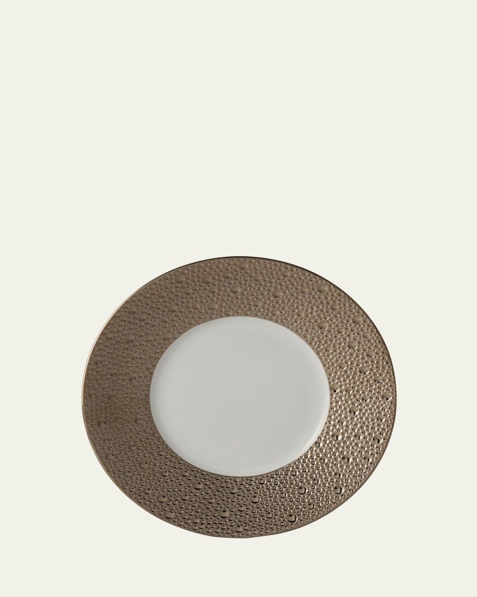 Ecume Platinum Salad Plate